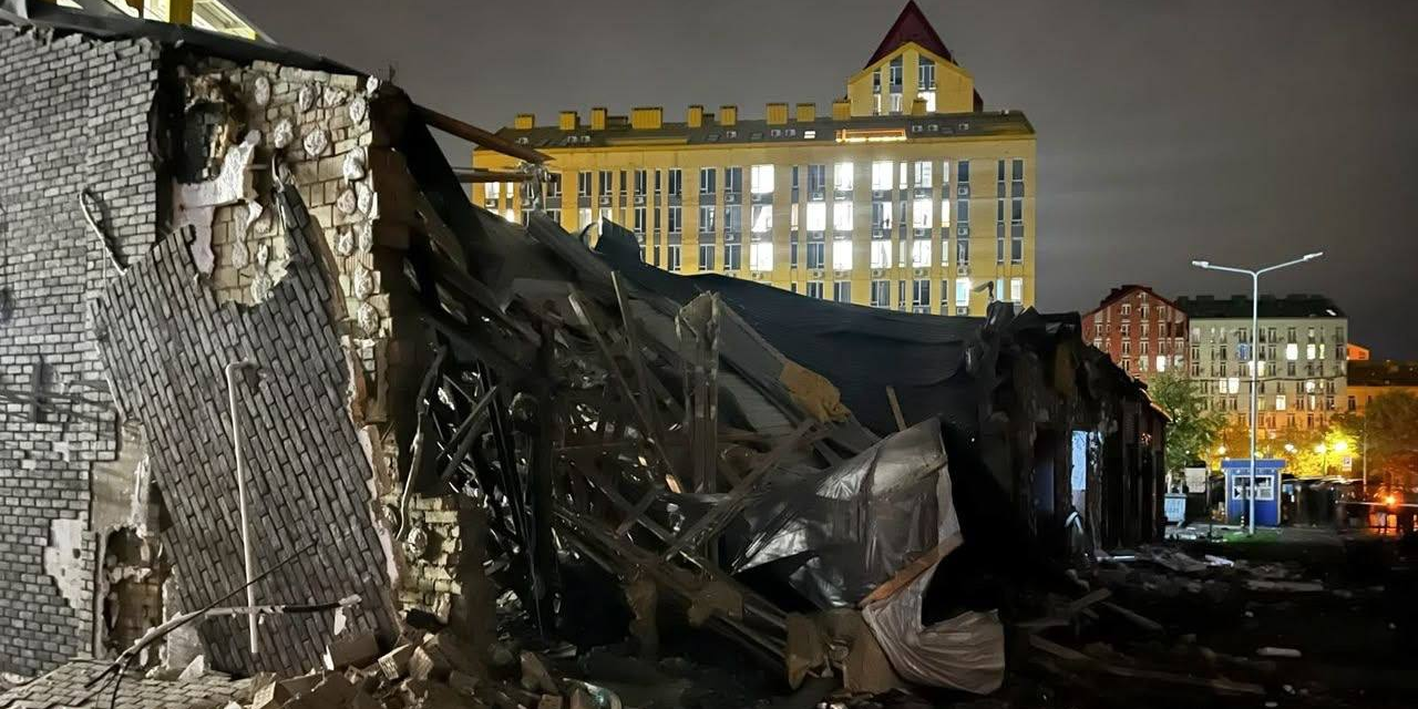 Aftermath of a Russian ballistic missile strike on Kyiv, October 30, 2026 (Photo: Ukrainian State Emergency Service)