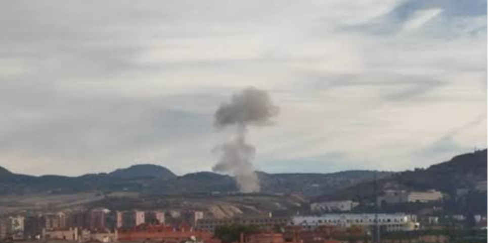 Smoke from the explosion could be seen from all districts of Granada (Photo: front_ukrainian / X)