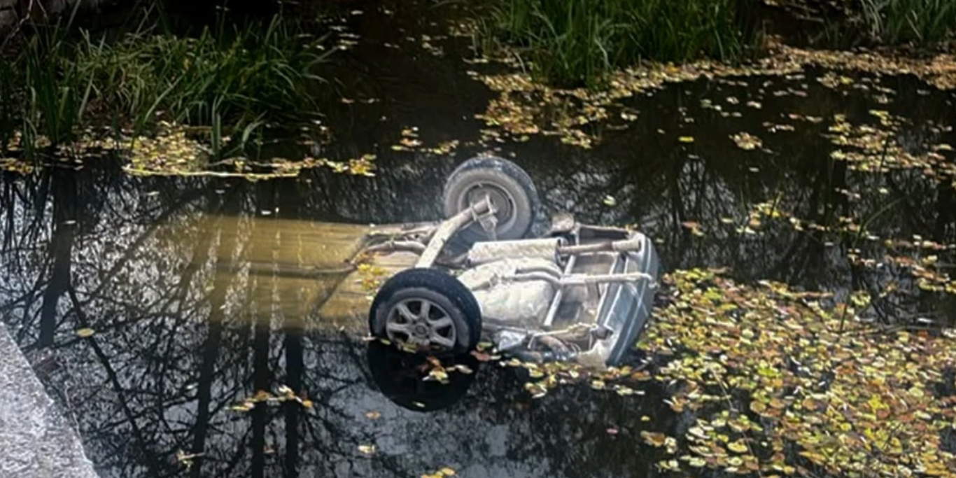 At around 4:00 p.m., the car was found in a body of water in a neighboring village. The bodies of the three missing teenagers were inside. (Photo: Police)