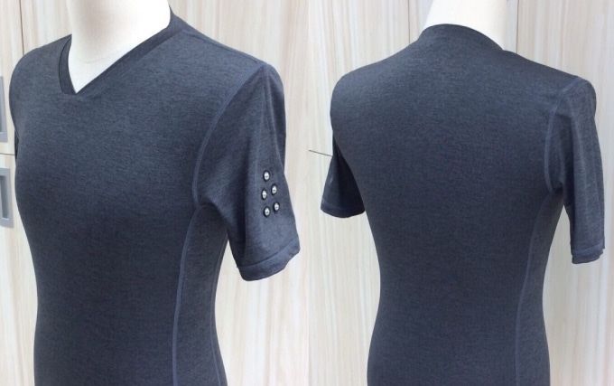 Футболка для измерения сердечного ритма (Фото: Фото: kickstarter.com)