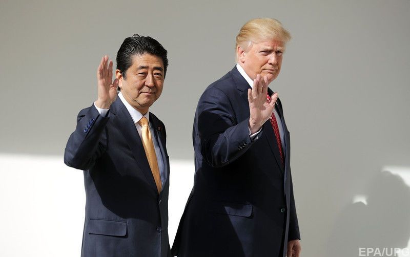 Дональд Трамп и Синдзо Абэ обеспокоены безучастностью РФ и Китая в противостоянии КНДР