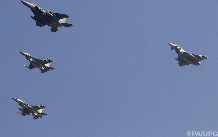 В учениях военные Южной Кореи использовали истребители F-15K и&nbsp;баллистическую ракету Hyunmoo