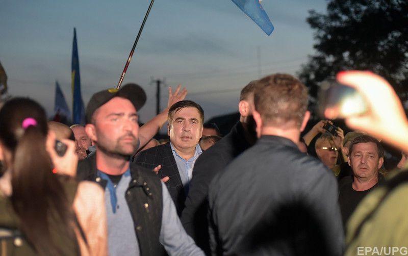 Саакашвили внесен в базу Миротворца