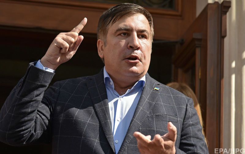 Саакашвили утверждал, что полиция украла его украинский паспорт из автобуса