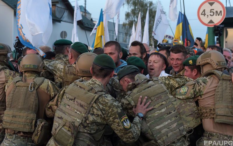 На участников событий на ПП Шегини составлено уже 69 протоколов