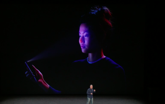 Презентация технологии Face ID (Фото: Скриншот с видео)
