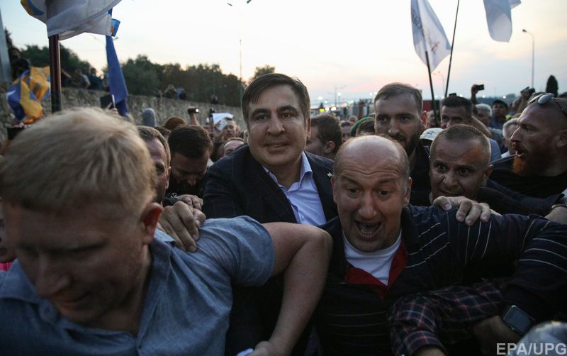 Саакашвили заплатит 3400 грн штрафа за 