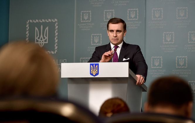 Константин Елисеев анонсировал представление закона о реинтеграции Донбасса (Фото: Фото: пресс-служба Администрации президента)