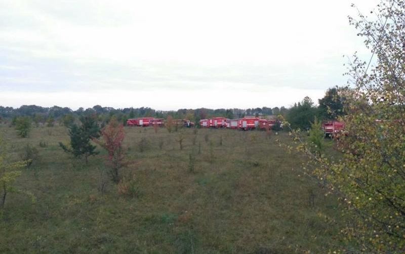 Спасатели рассказали о текущей ситуации в Винницкой области, где произошли взрыв на складах боеприпасов (Фото:  Фото: ГСЧС)