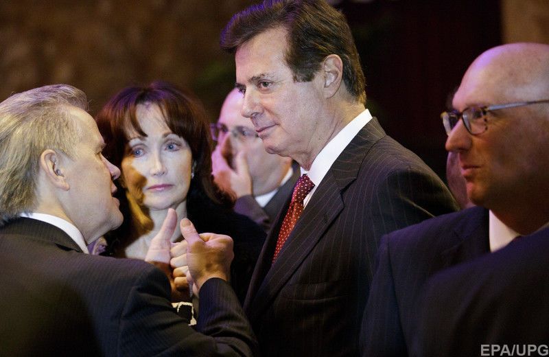 Манафорт мог получить $12,7 млн из 