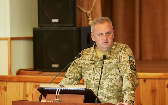 Муженко анонсировал публикацию материалов по расследованию событий в Калиновке (Фото: Фото: Управление по связям с общественностью Вооруженных сил Украины)