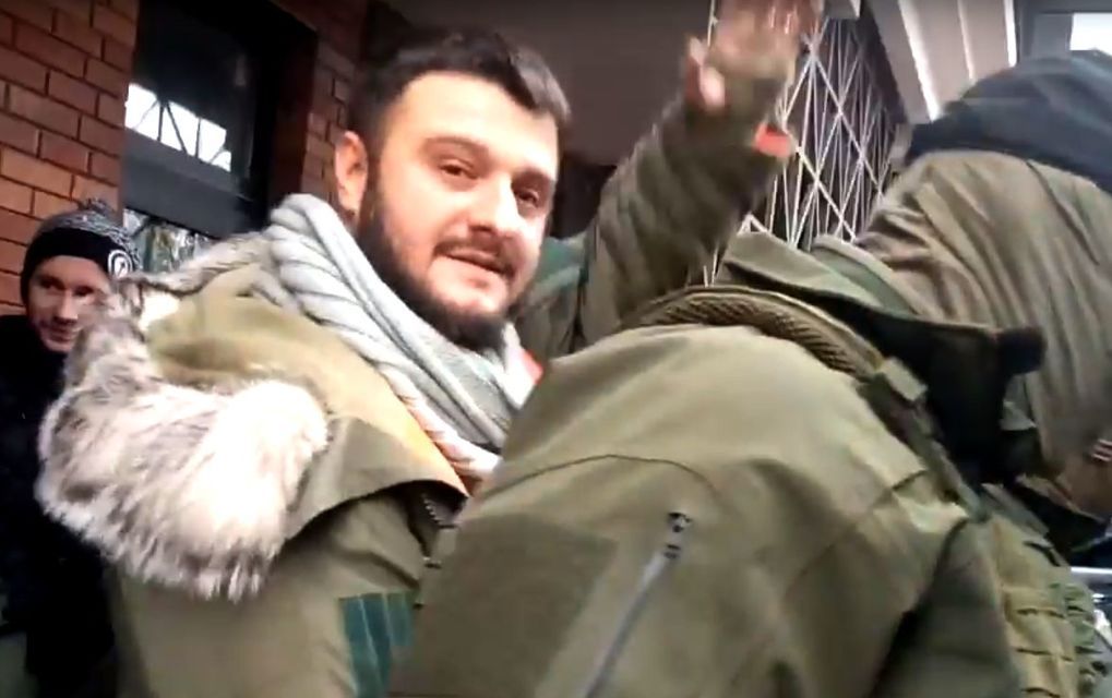 Олександр Аваков під час затримання був в гарному настрої (Фото:  Скріншот )
