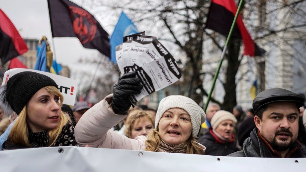 Акція протесту 3 грудня (Фото: Reuters)