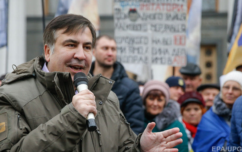 Саакашвили призвал киевлян выходить на Майдан