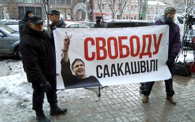 Самочувствие Саакашвили после трех дней голодовки нормальное, заявил нардеп Деревянко (Фото: Фото: Украинская правда)