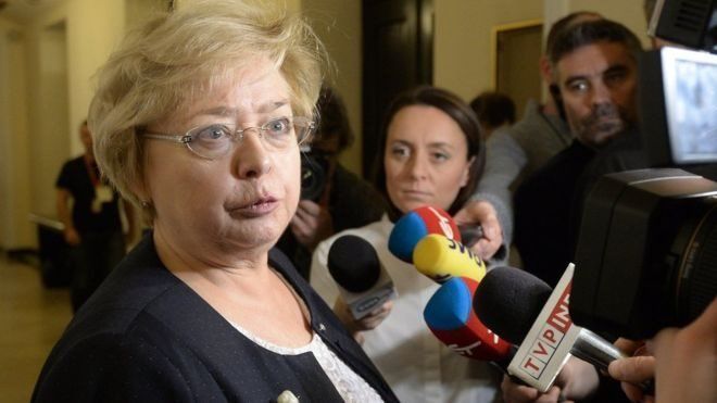 Голова Верховного суду Польщі Малгожата Герсдорф (Фото: EPA)