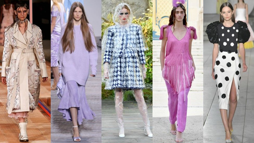 Зліва направо: Alexander McQueen, Michael Kors, Chanel, Nina Ricci, Carolina Herrera