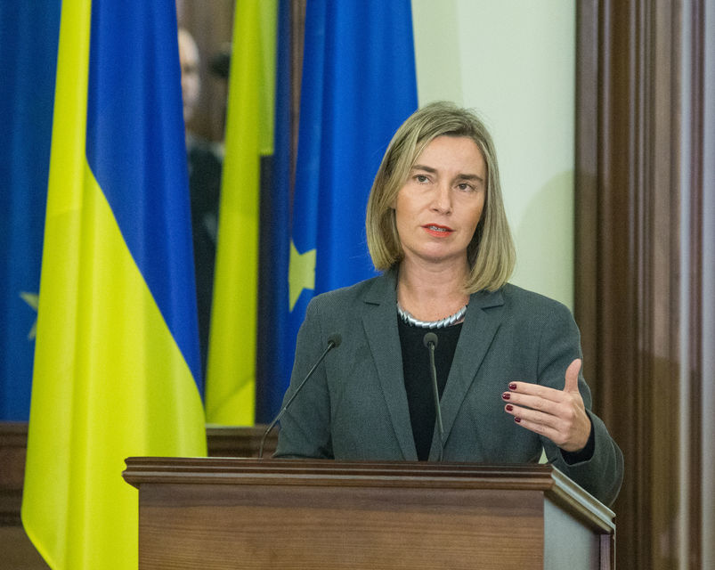 Могерини высказала позицию ЕС о выборах президента РФ в Крыму