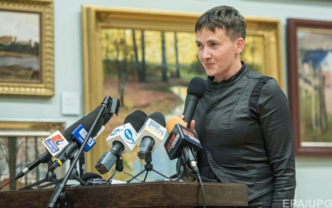  Обвинения в подготовке переворота и покушения на власть - это хорошие обвинения, заявила Савченко 