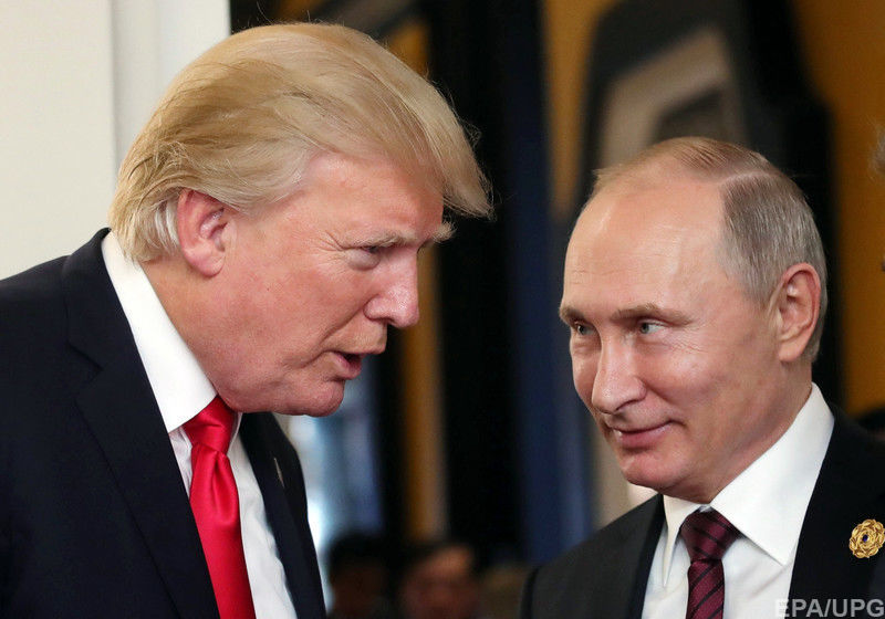Дональд Трамп и Владимир Путин