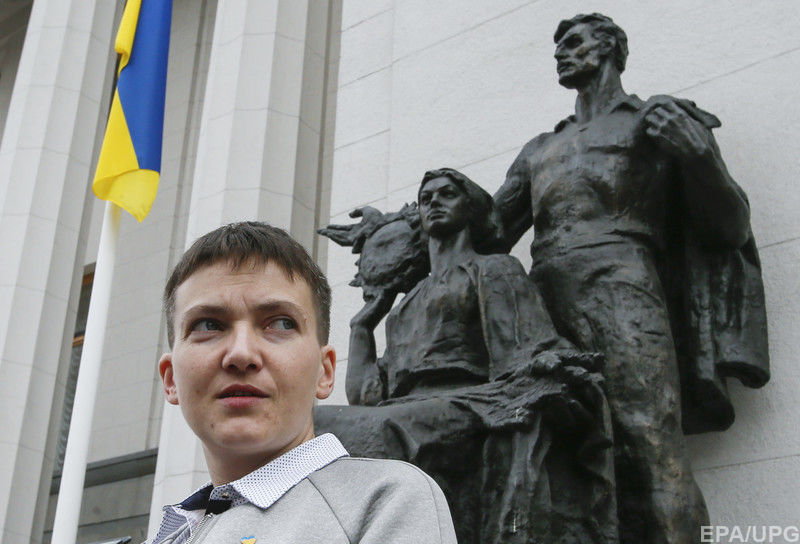 По словам Савченко, ее исключили 