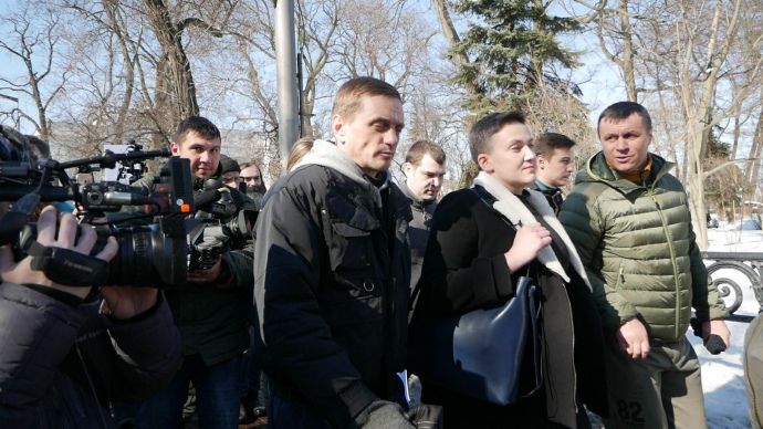 Савченко задержали в стенах парламента
