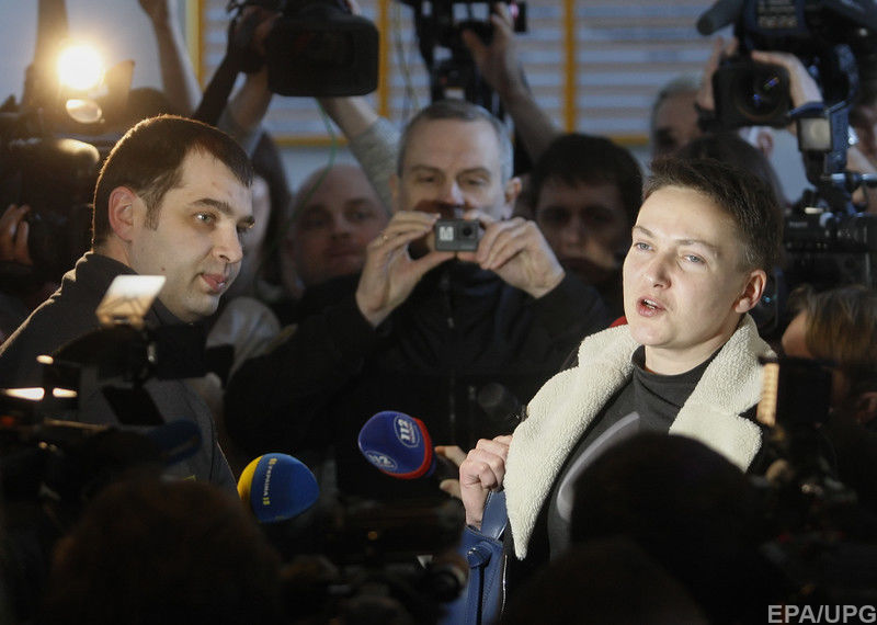  Меру пресечения Савченко выберут завтра 