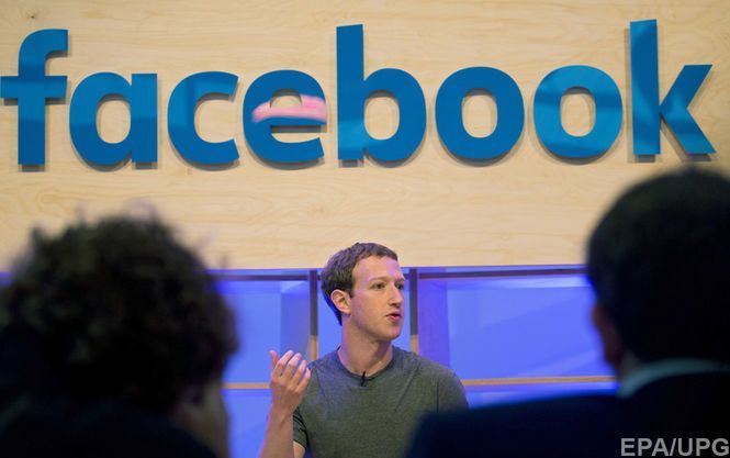 Основатель Facebook Марк Цукерберг 
