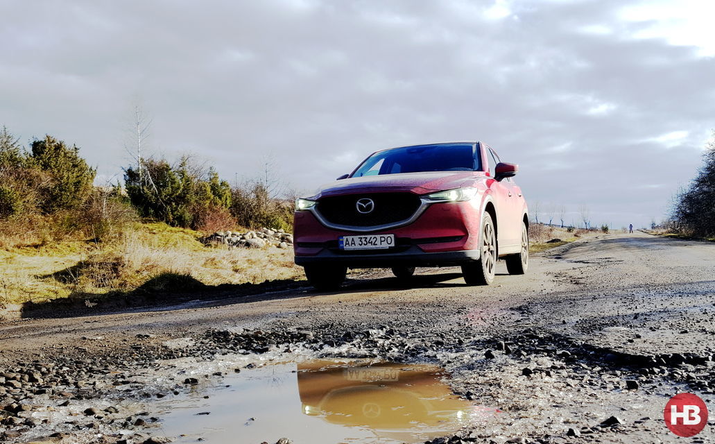  Mazda CX-5: зимовий тест-драйв 