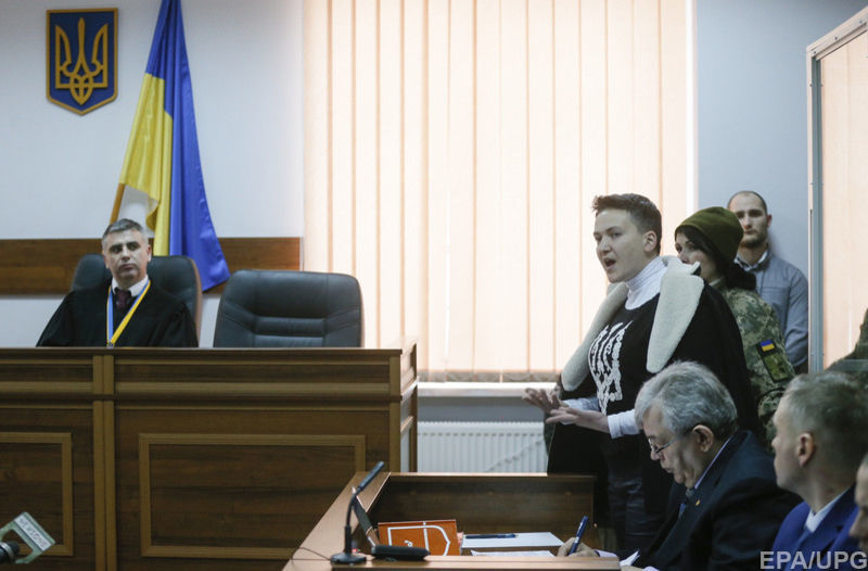Савченко отказалась предоставить суду биологические образцы
