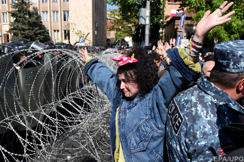 Протесты в Ереване