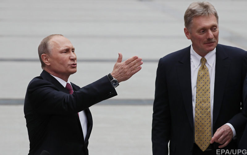  Пєсков заявив, що позиція Путіна відома і 