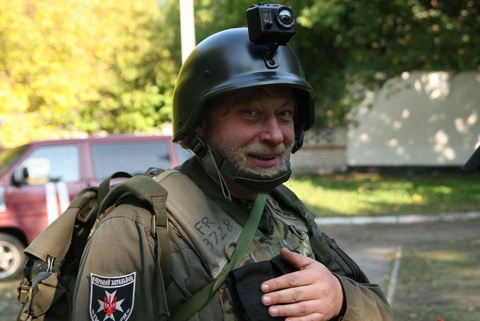 До недавнего времени ветеран АТО Цымбалюк занимался волонтерской деятельностью (Фото: Фото: Алексей Цымбалюк/Facebook)