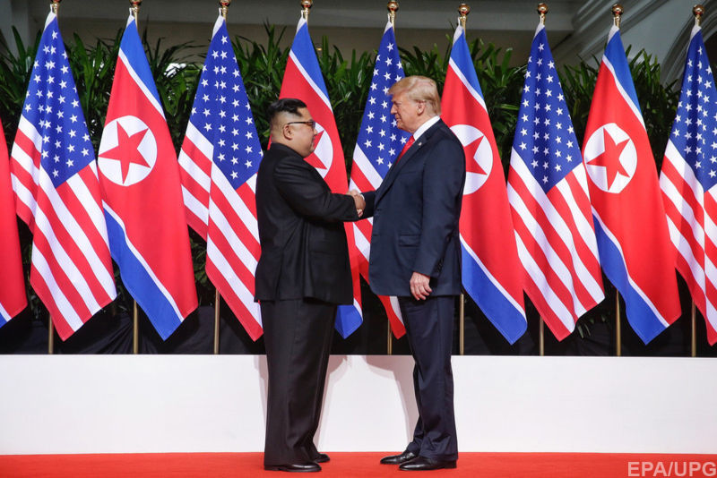 Дональд Трамп и Ким Чен Ын