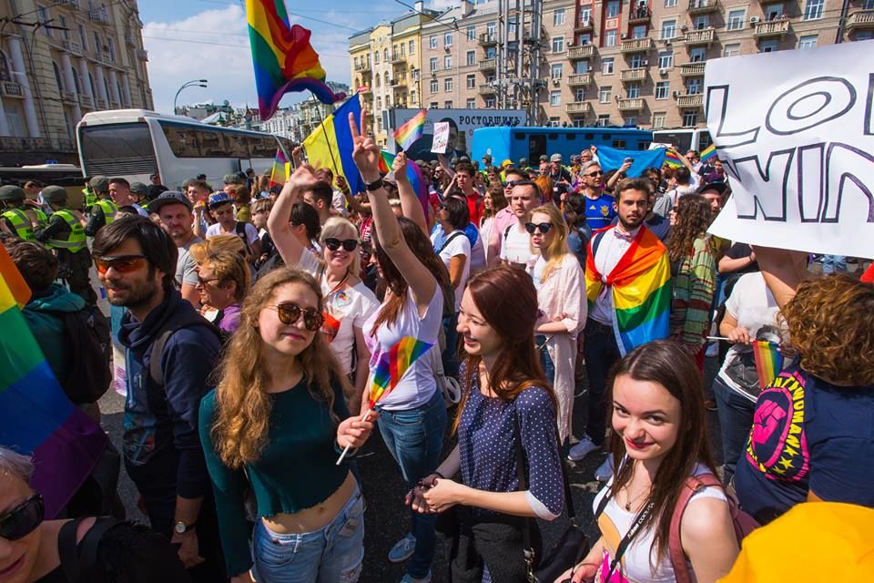 Участникам акции необходимо следовать советам организаторов (Фото: Фото: KyivPride via Facebook)