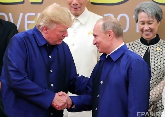 Дональд Трамп и Владимир Путин