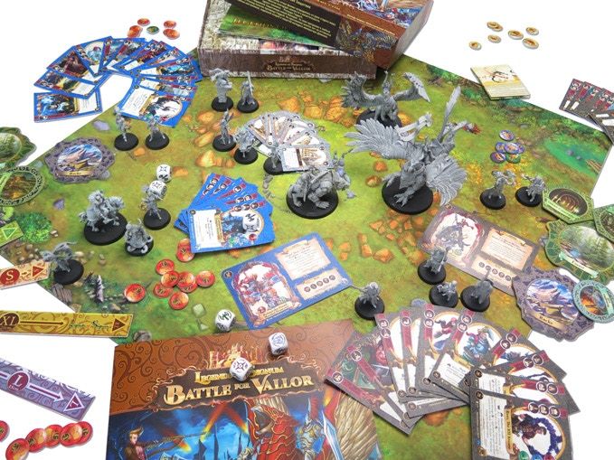 Legends of Signum: Battle for Vallor – это военная настольная игра (Фото: Изображение: Kickstarter)