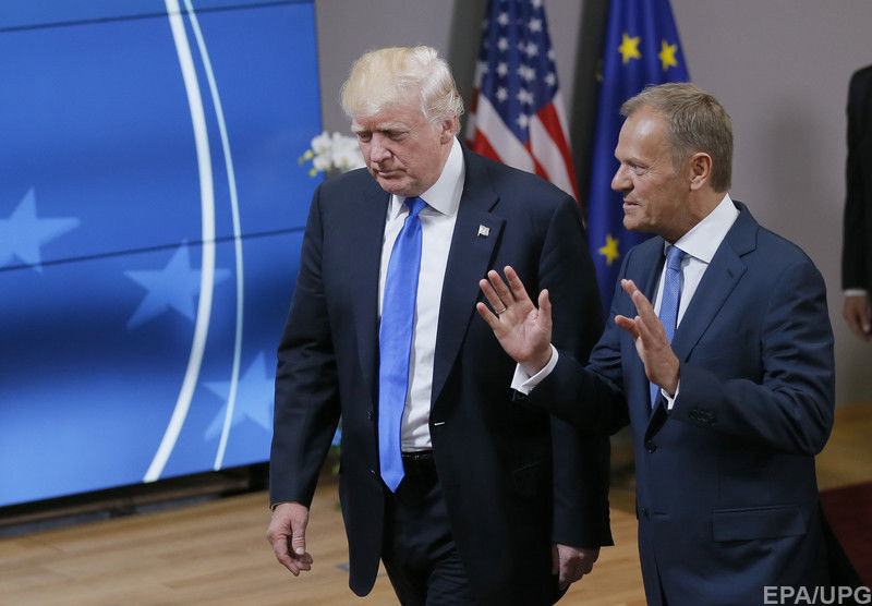 Дональд Трамп и Дональд Туск