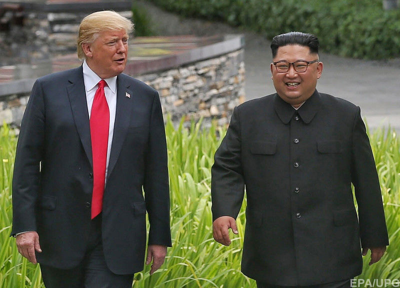  Дональд Трамп і Кім Чен Ин 