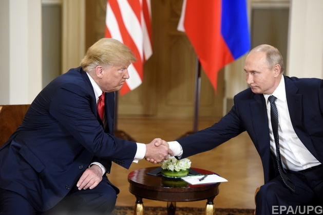 Дональд Трамп и Владимир Путин