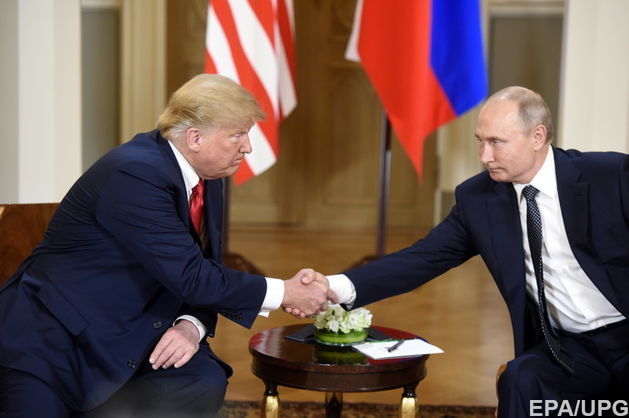 Дональд Трамп и Владимир Путин