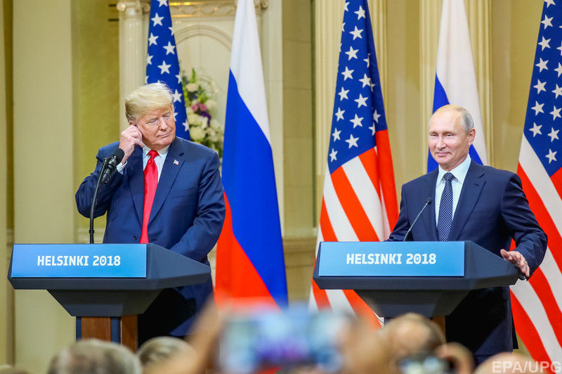 Дональд Трамп и Владимир Путин