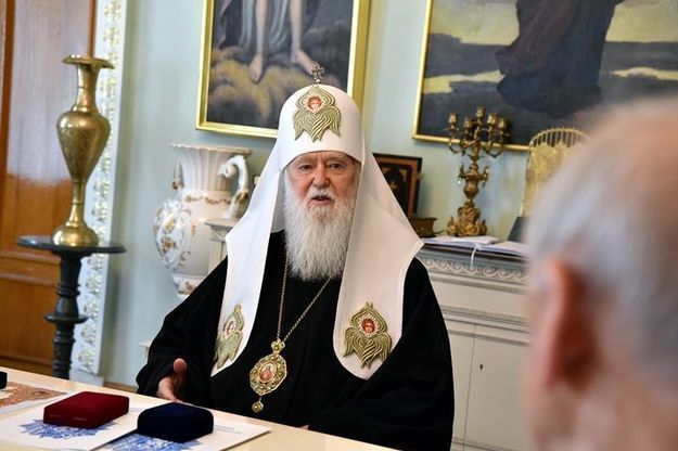  Поскольку делегация еще не объехала все поместные церкви, то оглашение решения по Томосу немного затягивается  (Фото:  Фото: Патриарх Филарет - УПЦ КП/Facebook)