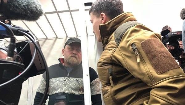  Надежда Савченко и Владимир Рубан в суде после его задержания в марте 2018 года (Фото:  Фото: Alexandr Muntyan via Facebook)