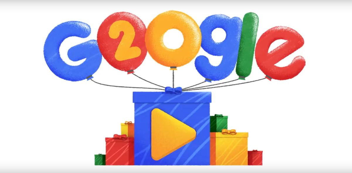  Як Google відзначає свій 20-річний ювілей  (Фото:  Фото - Google)
