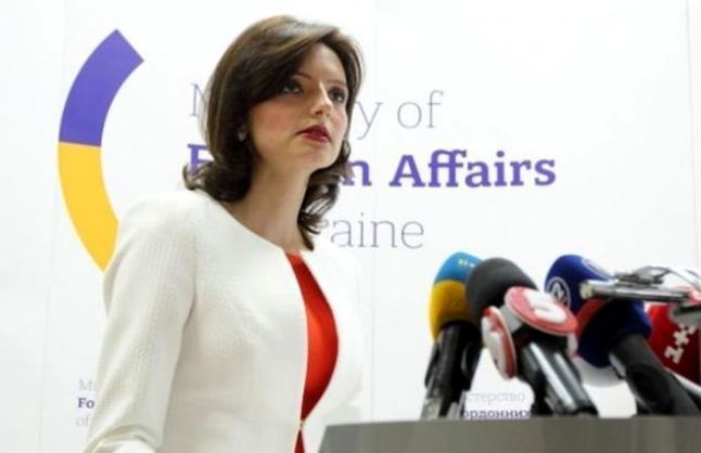 Беца провела параллель между российской агрессией и реакцией Кремля на решение Константинополя (Фото: Фото: Марьяна Беца)
