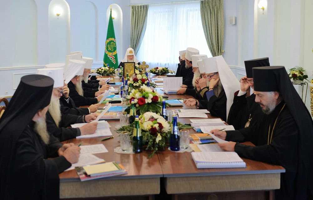 Заседание Синода РПЦ в Республике Беларусь (Фото: foto.patriarchia.ru)
