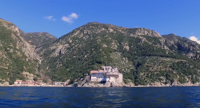 Гора Афон (Фото: кадр из видео)