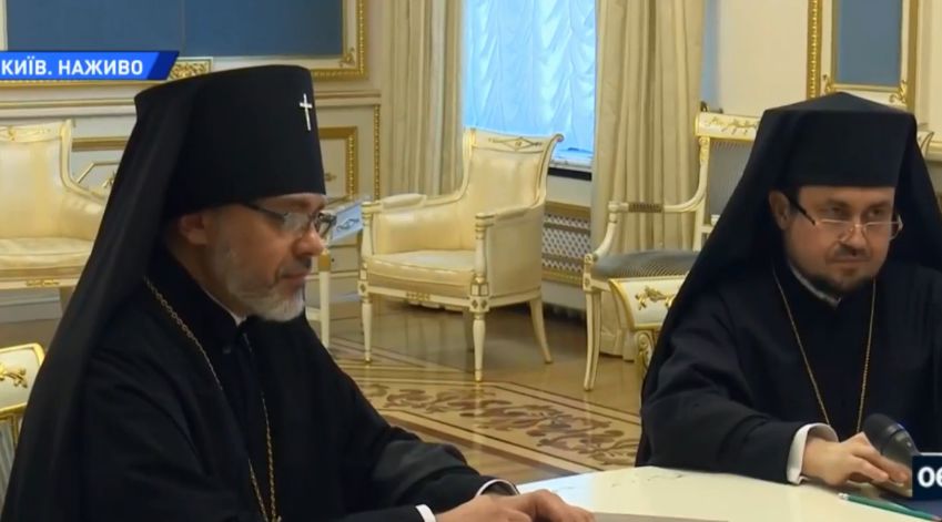  Экзарх надеются на сотрудничество с лидерами всех православных церквей в Украине 