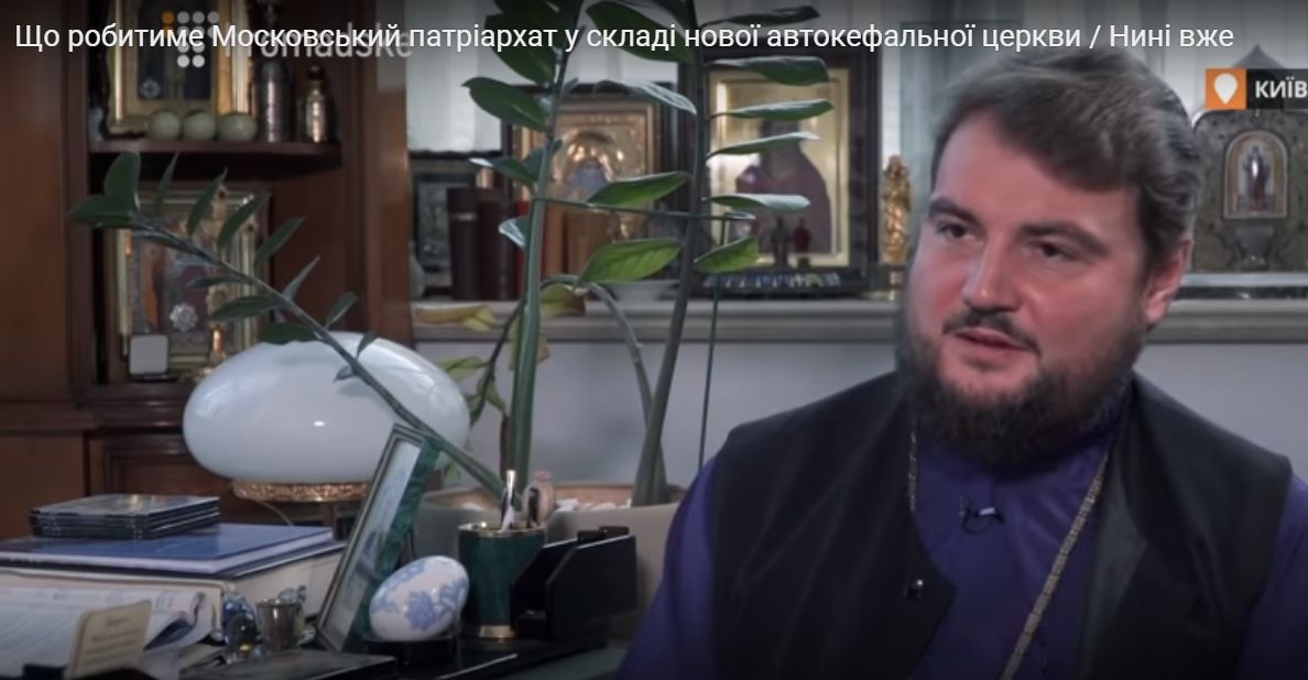 Митрополит Переяслав-Хмельницкий и Вишневский УПЦ МП Александр (Драбинко) (Фото: Скриншот видео Громадське )